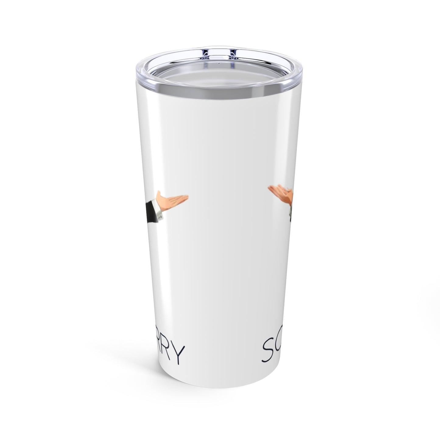 Elon Sorry Not Sorry 20oz Tumbler Funny Political Republican Doge Humor Gift for Him/Her