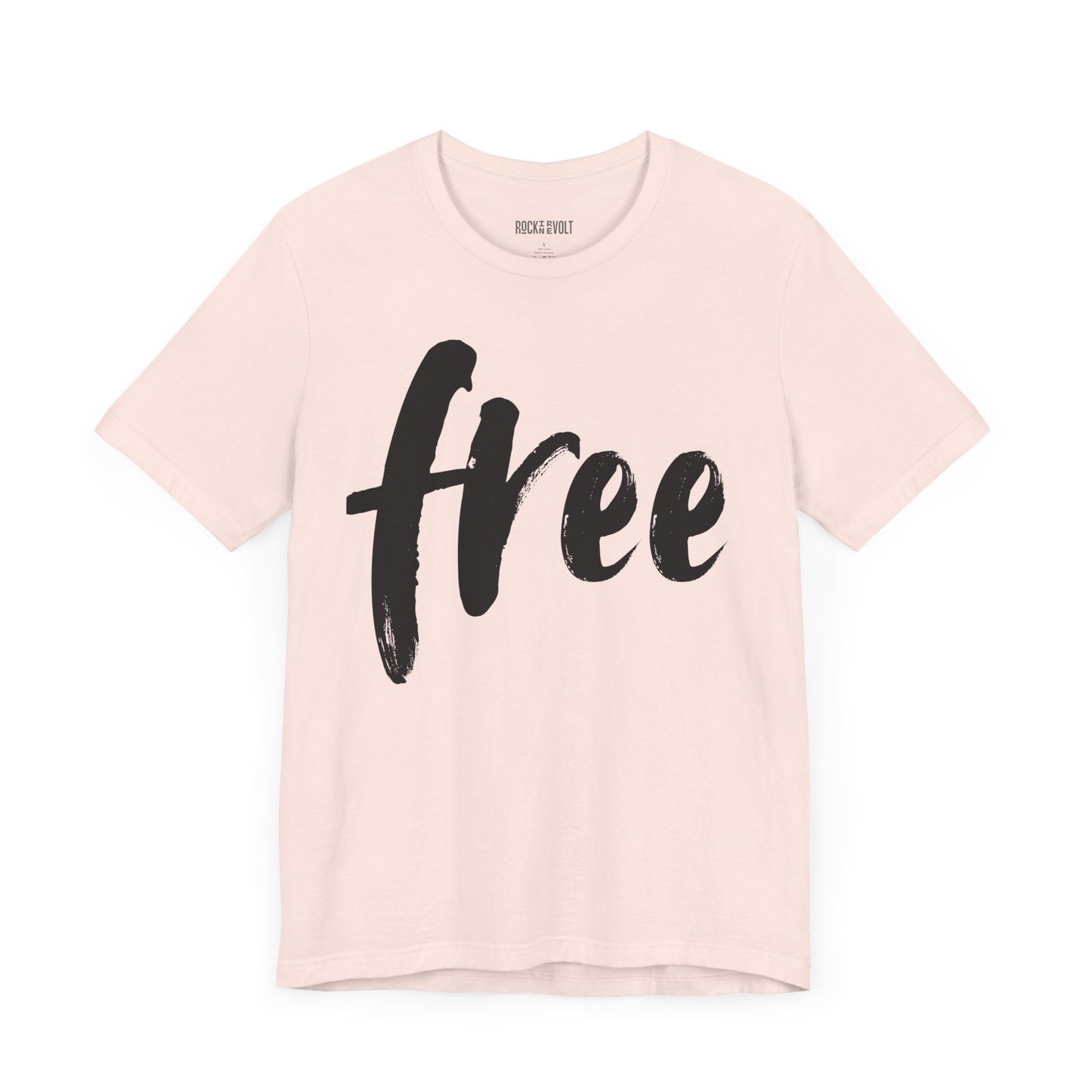 Free, Political T-Shirt, Vintage Inspired, Retro, Music Festival, Revolution Unisex Jersey Short Sleeve Tee
