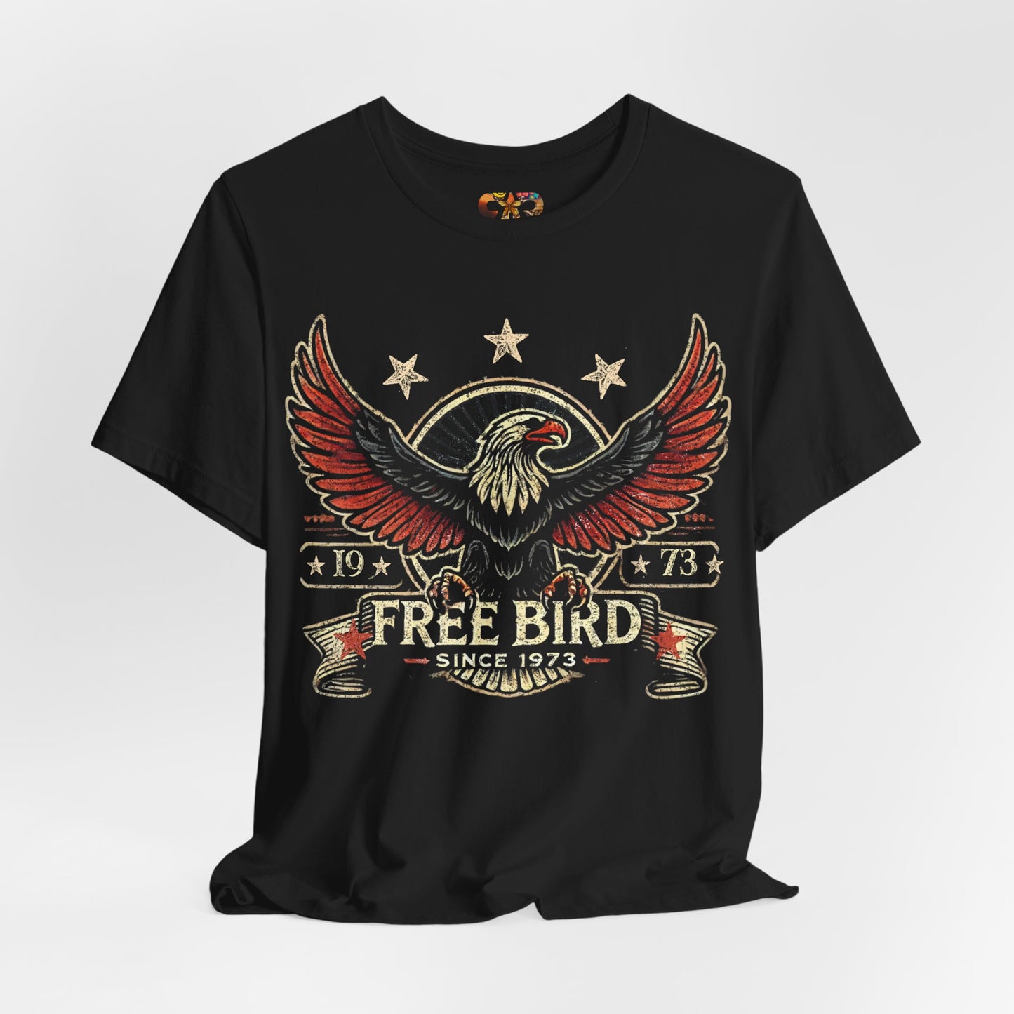 Free Bird Vintage Inspired Rock Band T-Shirt