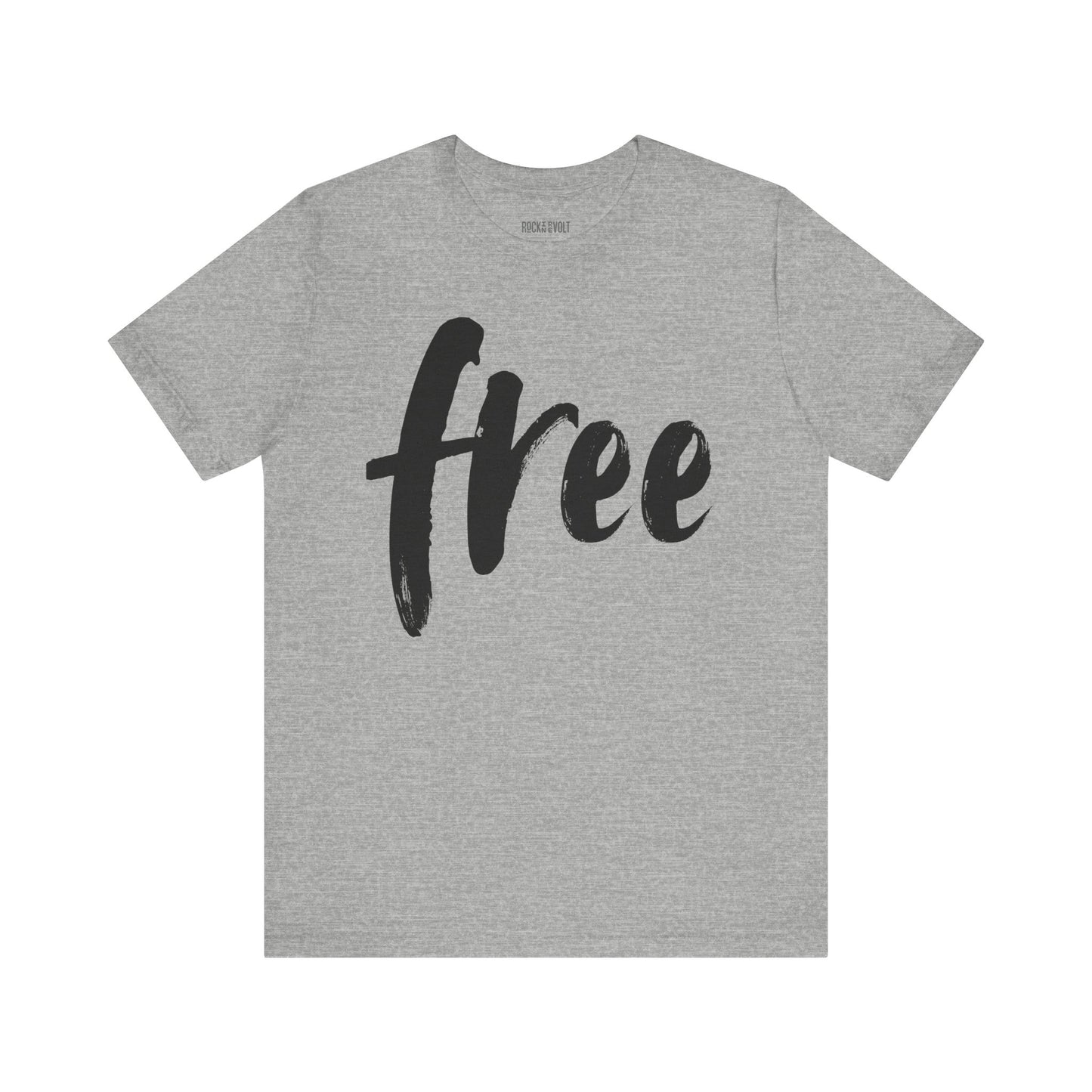 Free, Political T-Shirt, Vintage Inspired, Retro, Music Festival, Revolution Unisex Jersey Short Sleeve Tee