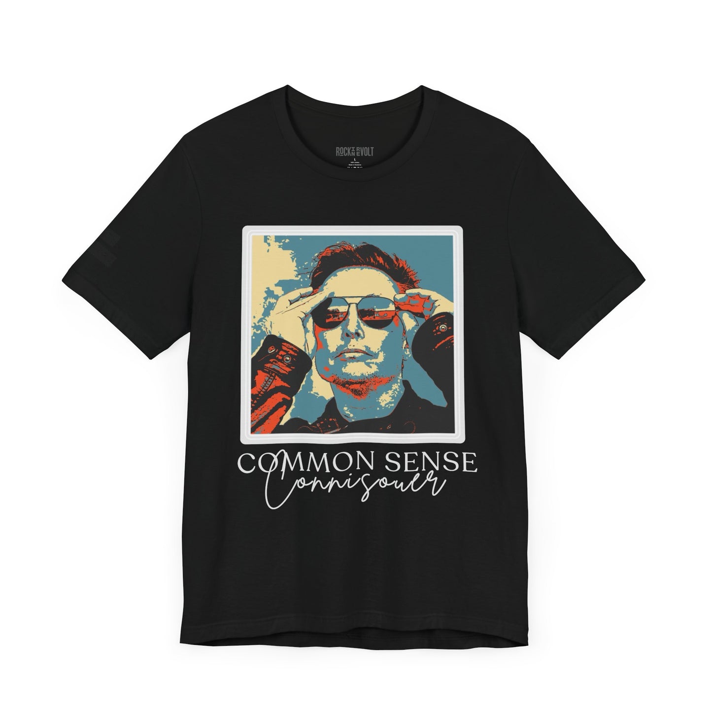 Common Sense Connoisseur of Elon, Doge Knows, , Funny Political Culture, Anti Woke, Doge Trump, Politics, Funny, Him/Her Gifts, Unisex Bella Canvas T-Shirt