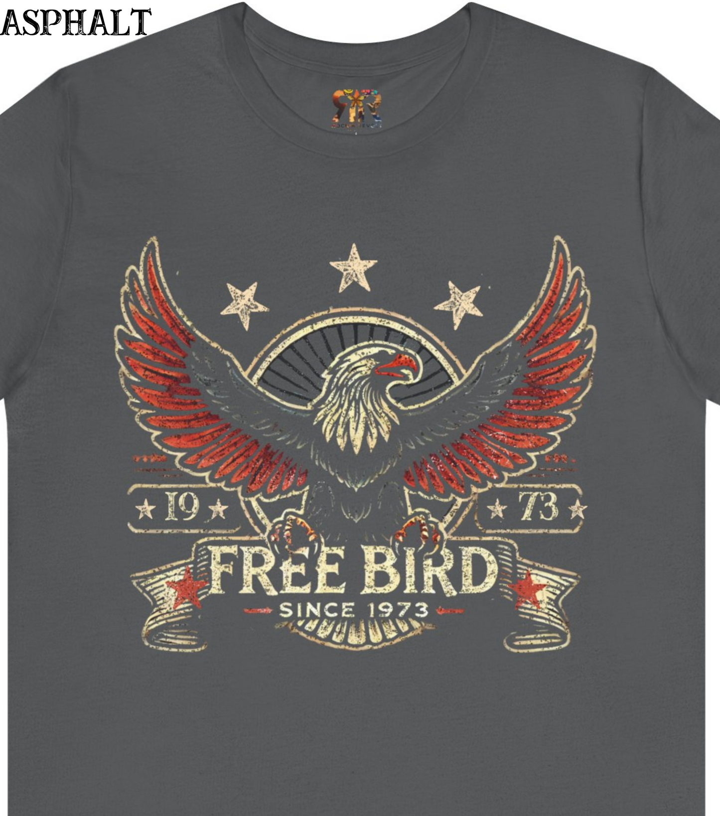 Free Bird Vintage Inspired Rock Band T-Shirt