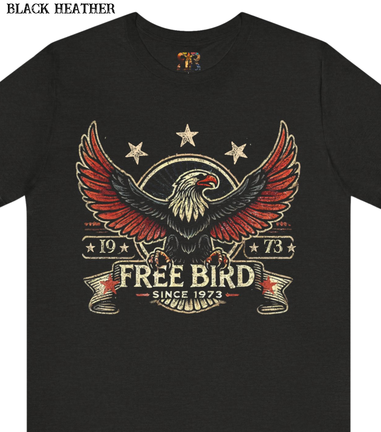 Free Bird Vintage Inspired Rock Band T-Shirt