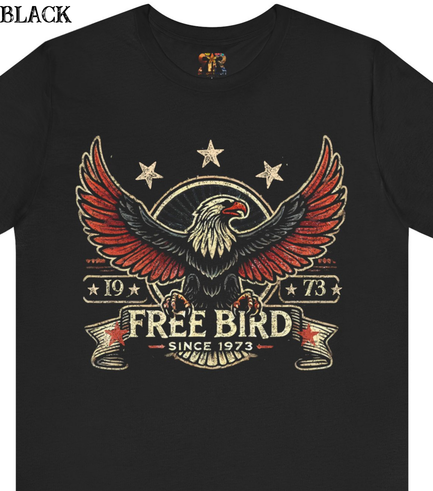 Free Bird Vintage Inspired Rock Band T-Shirt