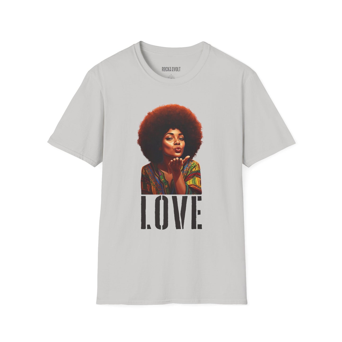 This Queen is Love, Vintage Rockin Revolt Unisex T-Shirt - This Queen is Love