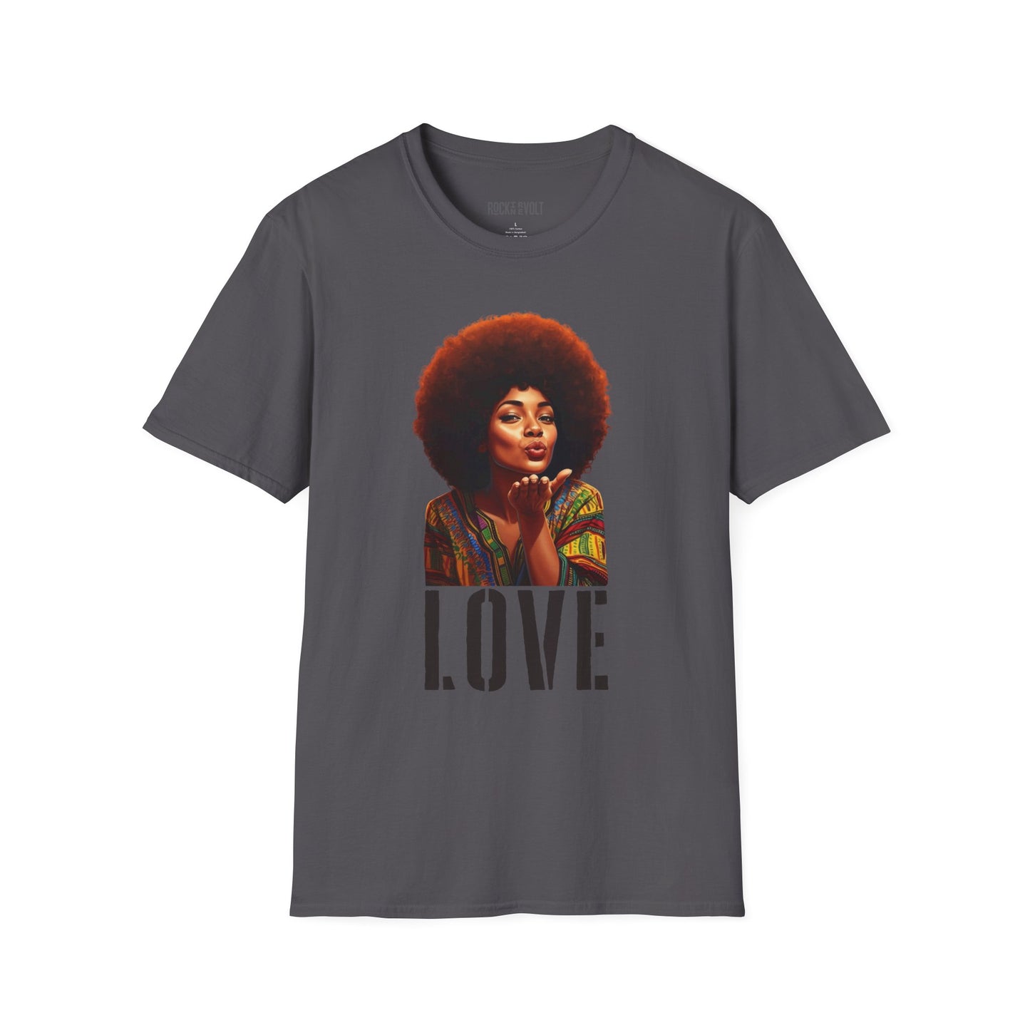 This Queen is Love, Vintage Rockin Revolt Unisex T-Shirt - This Queen is Love