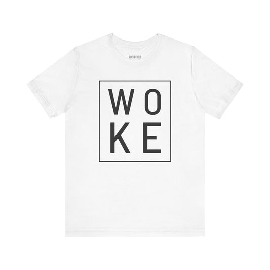 Woke Political T-Shirt, Liberal Democrat Tee, Unisex Bella Canvas Top, Activist Shirt, Protest Apparel