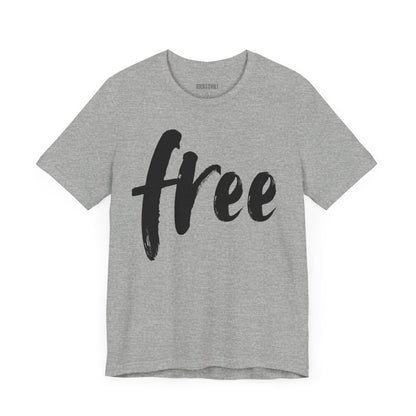 Free, Political T-Shirt, Vintage Inspired, Retro, Music Festival, Revolution Unisex Jersey Short Sleeve Tee