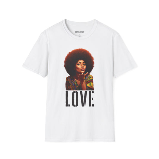 This Queen is Love, Vintage Rockin Revolt Unisex T-Shirt - This Queen is Love