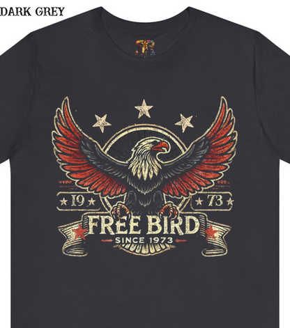 Free Bird Vintage Inspired Rock Band T-Shirt