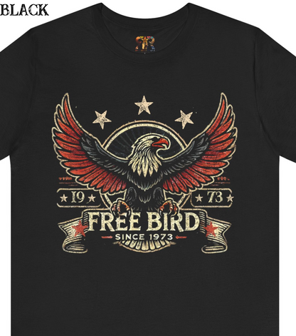 Free Bird Vintage Inspired Rock Band T-Shirt